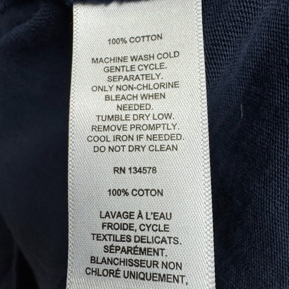 Vineyard Vines Size Medium Blue Making Spirits Bright Graphic Pocket T-Shirt - Picture 6 of 6